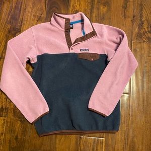 Patagonia Pink and Black Women's Sweater